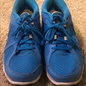 Blue Nike Running shoes